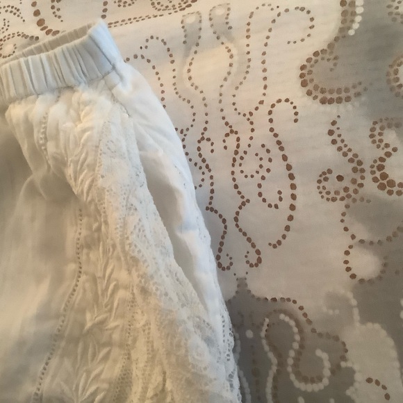 LoveShackFancy White Lace Mini Skirt - Picture 6 of 8